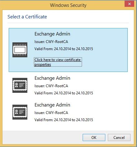 exchange 2013 owa smart card authentication|certified authentication owa.